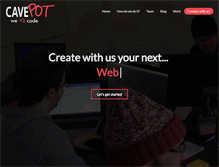 Tablet Screenshot of cavepot.com